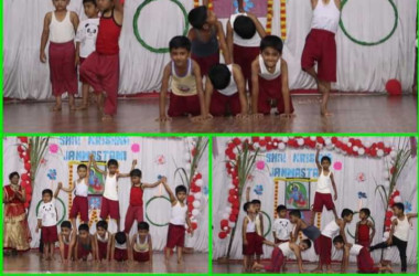 Celebration of Krishna Janmashtami by Montessori section 