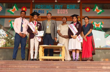 Passing out Adieu Class 10th std-2024-25