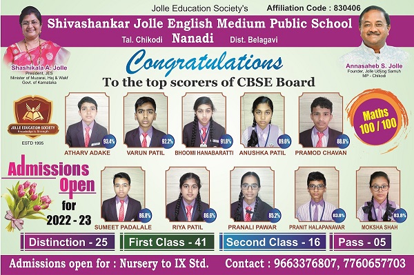 CBSE Result 100% 2021-22